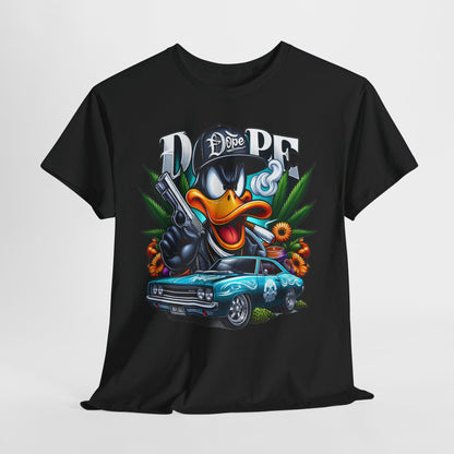 420 Dope Vibes Gangsta Duck #4 Unisex Heavy Cotton Tee - 312tshirts 2